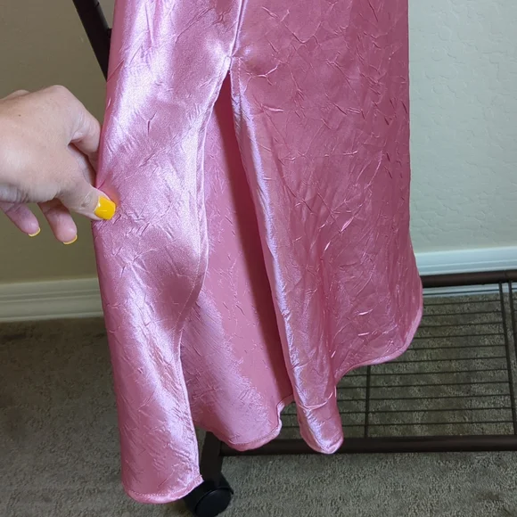 Vanessa Mooney LaLa Slip Dress in Pink - Picture 4 of 4